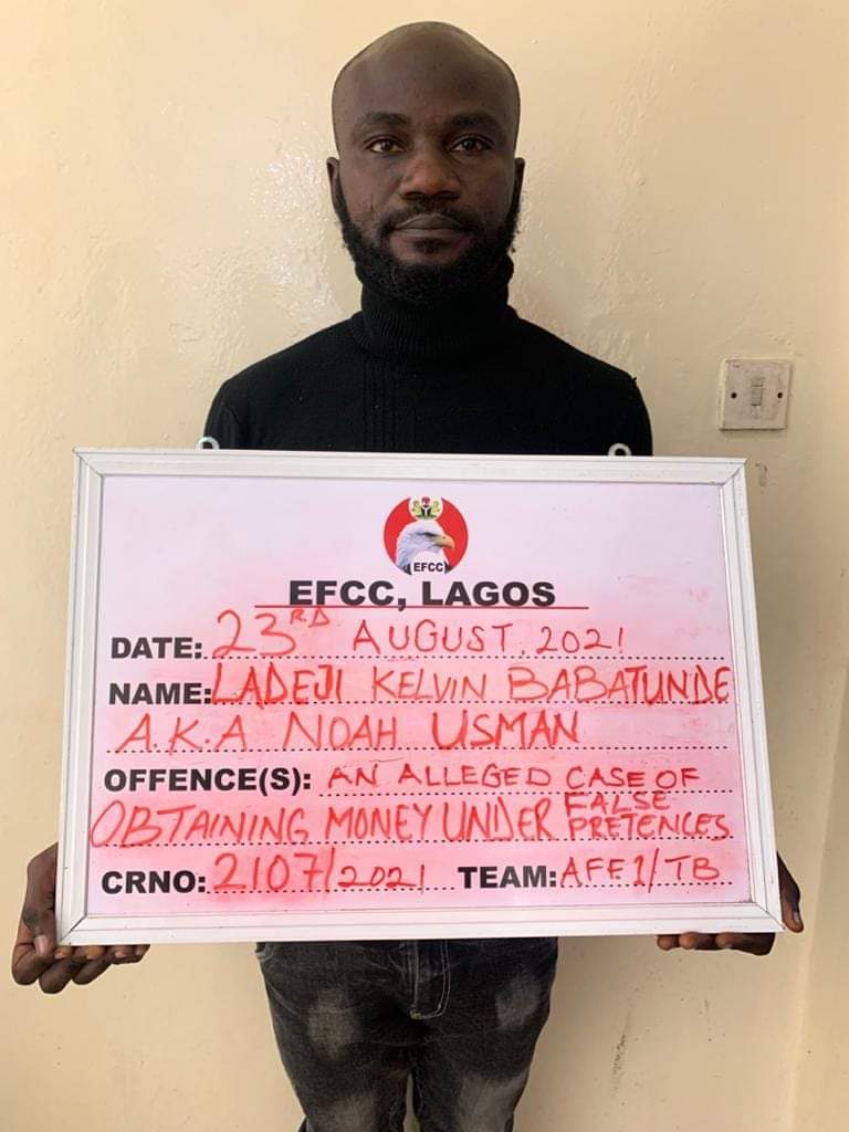 Man nabbed after obtaining N38m from 'Yahoo boys' to stop EFCC arrest