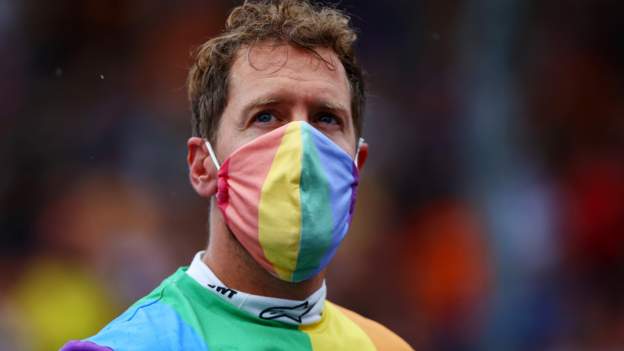 Sebastian Vettel on speaking out as an LGBTQ+ ally: 'Everyone has the same right to love'