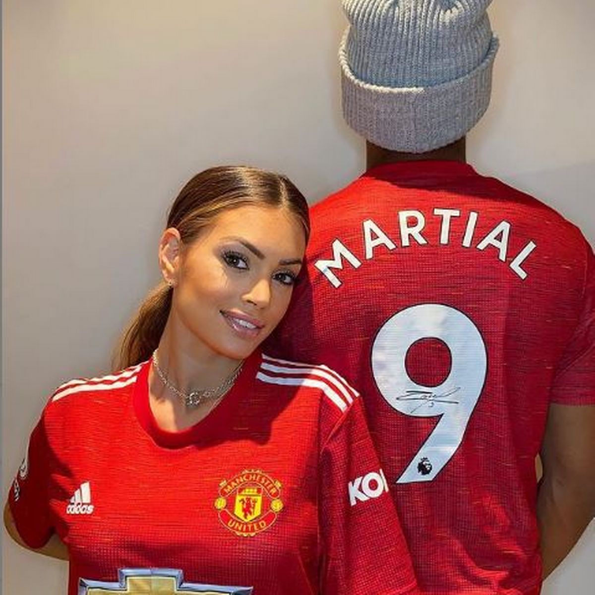 EPL: He has never been injured - Martial’s wife hits back at Solskjaer