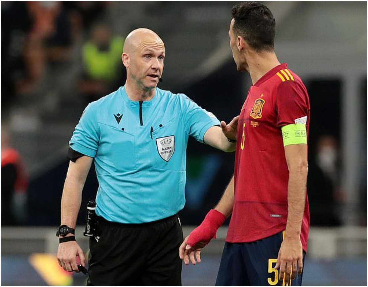 Mbappe was offside - Sergio Busquets criticises referee after Spain's defeat to France