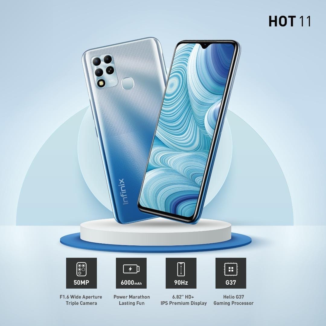 Infinix launches all-new fast, fun HOT 11