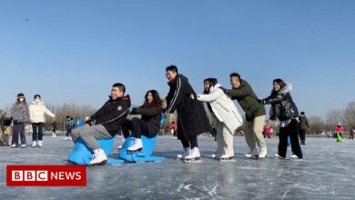 Beijing takes to the ice as Winter Olympics approach
