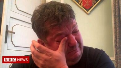 Ukraine: Scottish expat in shock and tears over fleeing Kyiv with family