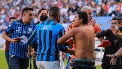 Queretaro v Atlas: At least 22 injured as fans fight at Mexican match