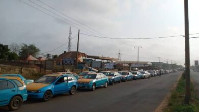 Filling stations become battle, vigil grounds as fuel scarcity bites harder in Ondo [Photos]