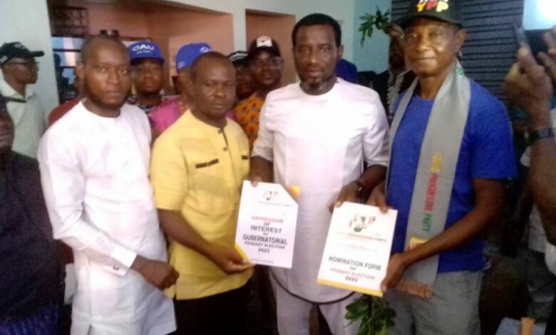 Abia 2023: Ukiwe, Onyekwere join guber race, obtain ADC, YPP forms