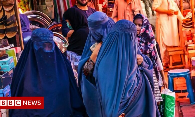 Afghanistan face veil decree: 'It feels like being a woman is a crime'