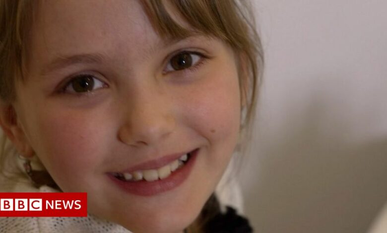 The Ukrainian refugee schoolgirl learning fast in the UK