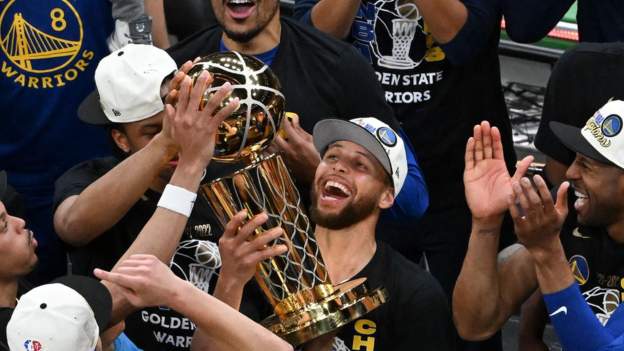 NBA Finals: Golden State Warriors beat Boston Celtics to claim fourth title in eight years