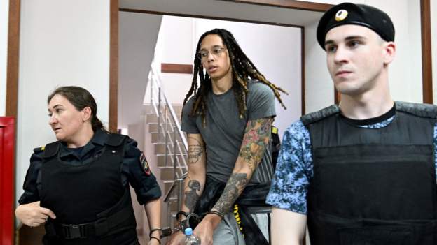 Brittney Griner: Russian court decides US star to stand trial on drug charges