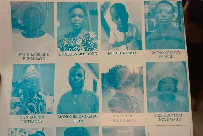 Owo church massacre: Names, photos of victims revealed