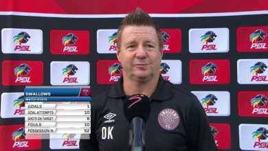 DStv Premiership | Playoffs | CT All Stars v Swallows FC | Post-match interview with Dylan Kerr