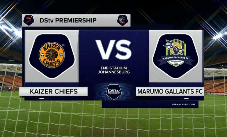 DStv Premiership | Kaizer Chiefs v Marumo Gallants FC | Extended Highlights