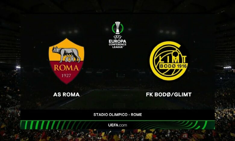 UEFA Europa Conference League | QF | 2nd Leg | AS Roma v FK Bodo/Glimt | Highlights