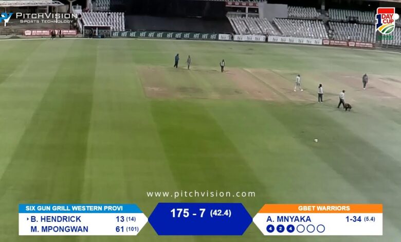 CSA 1 Day Cup Six Gun Grill Western Province vs GBets Warriors