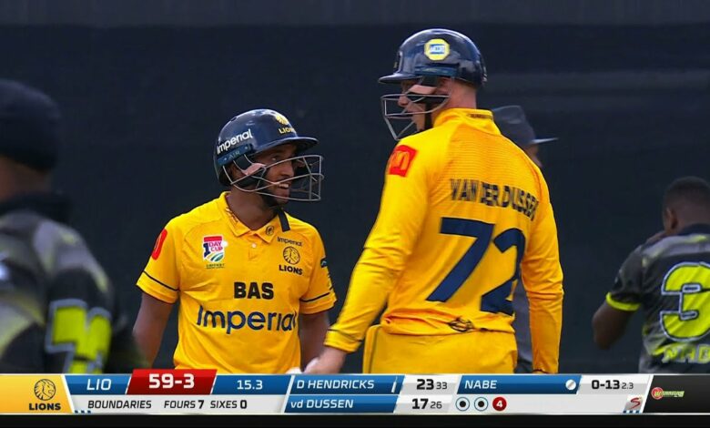 CSA One Day Cup  | Lions v Warriors | Highlights