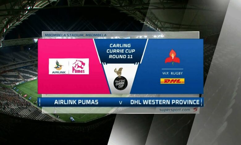 Currie Cup Premier Division | Round 11 | Airlink Pumas v DHL Western Province | Highlights
