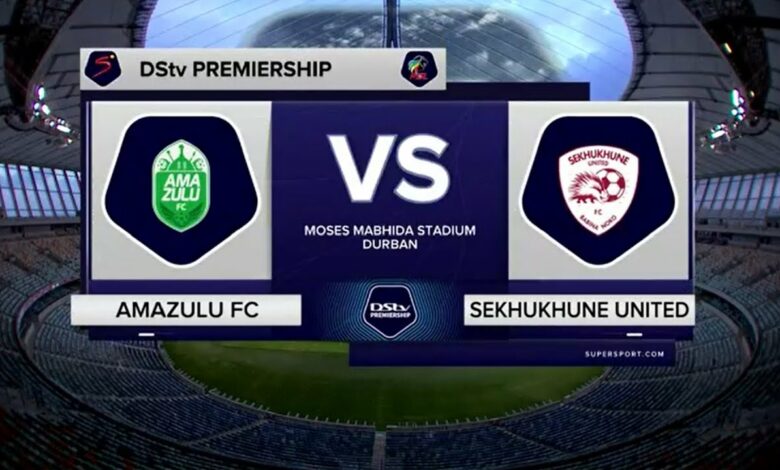DStv Premiership | AmaZulu FC v Sekhukhune United | Extended Highlights