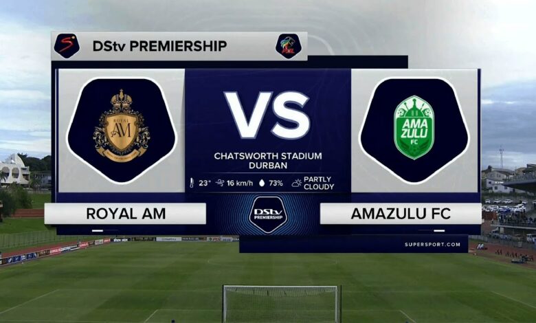 DStv Premiership | Royal AM v AmaZulu FC | Extended Highlights