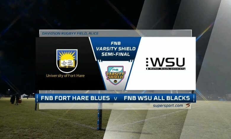 FNB Varsity Cup | University of Fort Hare v Walter Sisulu University | Highlights