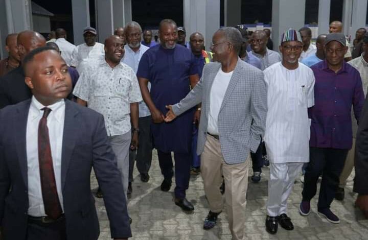 Gov Ortom returns to Nigeria after reporting Buhari, others to US Govt [PHOTOS]