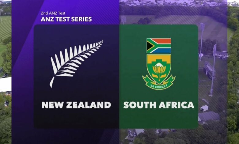 New Zealand v South Africa | 2nd Test | Day 4 | Highlights