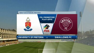 PSL Playoffs | University of Pretoria v Swallows FC | Highlights