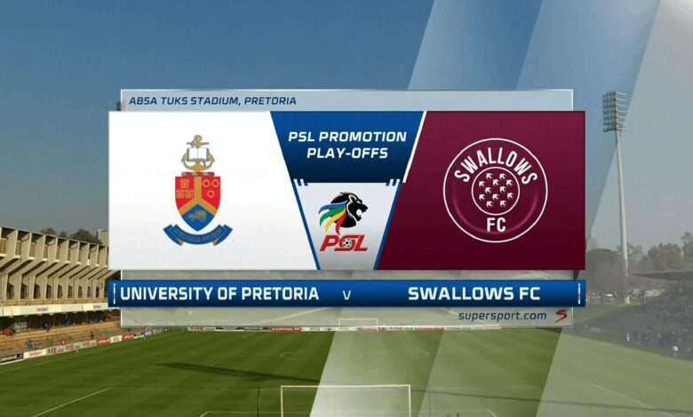 PSL Playoffs | University of Pretoria v Swallows FC | Highlights