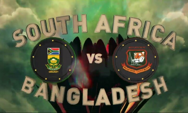 SA v Bangladesh | Test 1 Day 4 | Highlights