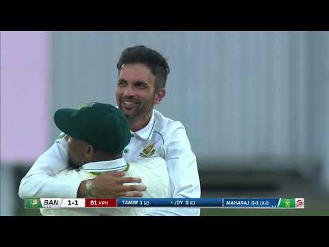 South Africa v Bangladesh | 2nd Test Day 4 | Keshav Maharaj 7 wickets