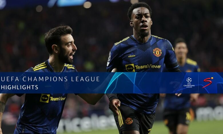 UEFA Champions League | Round of 16 | 1st Leg | Atletico Madrid v Manchester United | Highlights