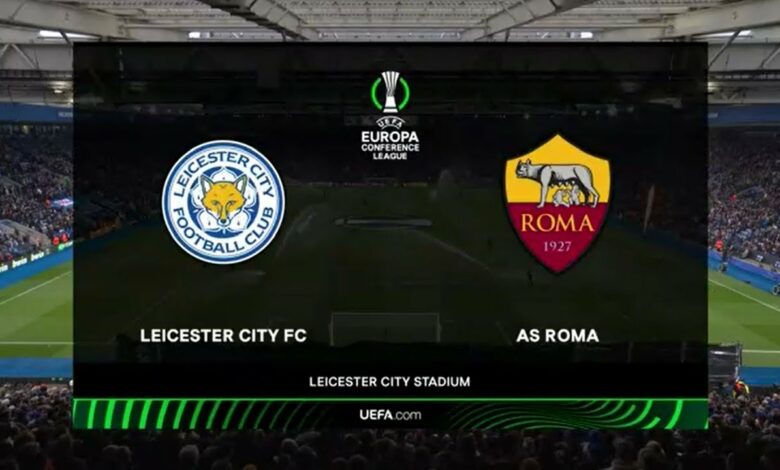 UEFA Europa Conference League | SF | 1st Leg | Leicester City v AS Roma | Highlights