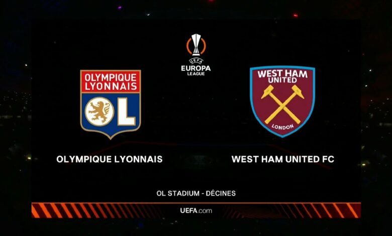 UEFA Europa League | QF | 2nd Leg | Olympique Lyon v West Ham United | Highlights
