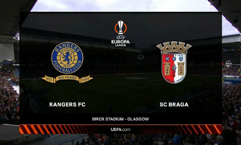UEFA Europa League | QF | 2nd Leg | Rangers FC v BC Braga | Highlights
