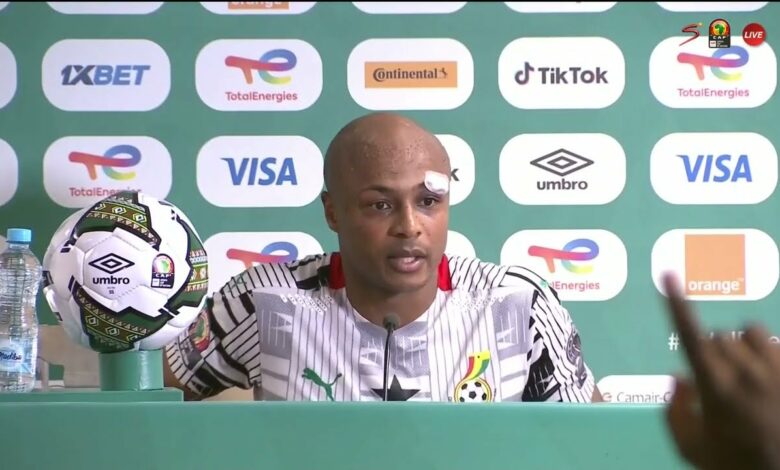 AFCON 2021| Gabon v Ghana | Dede Ayew's explosive press conference
