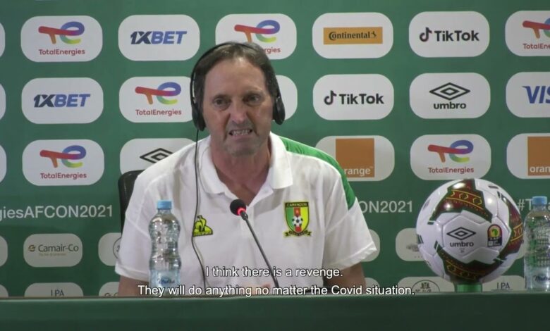 AFCON 2021 | Round of 16 | Cameroon press conference