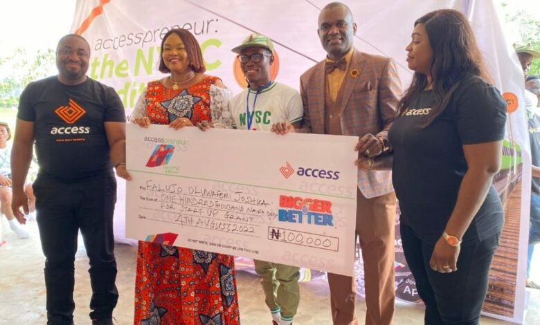 Access Bank partners NYSC to promote entrepreneurship with N30m grant