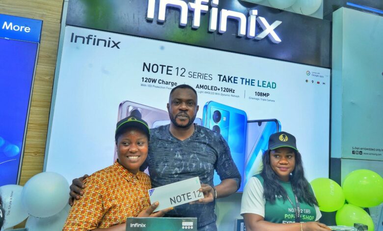 All vibes and fun at the Infinix Note12 Pop-Up Shop Experience Tour