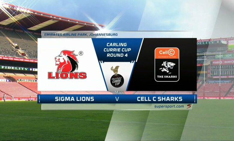Currie Cup Premier Division | Round 4 | Lions v Sharks | Highlights
