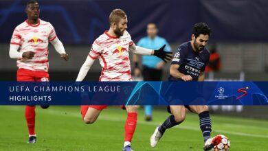 UEFA Champions League | Leipzig v Man City | Highlights