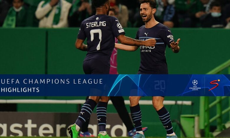 UEFA Champions League | Sporting v Man City | Highlights