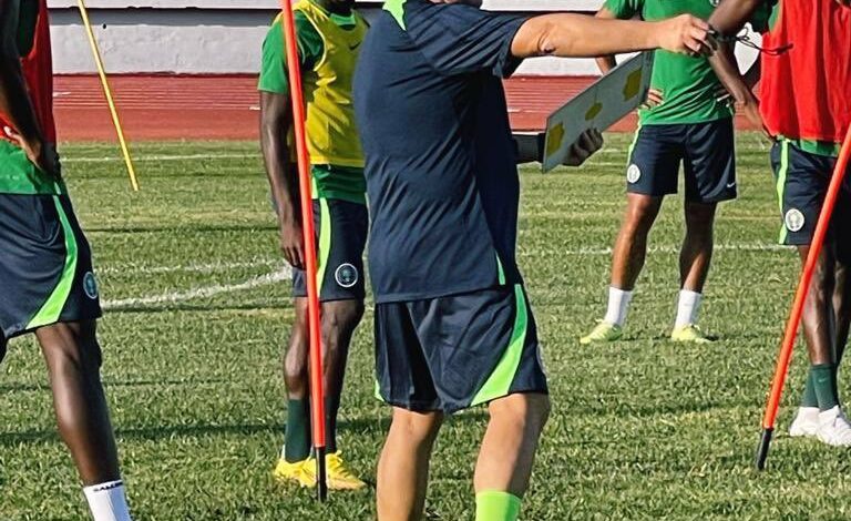 Algeria Vs Nigeria: Super Eagles hold first training in Constantine