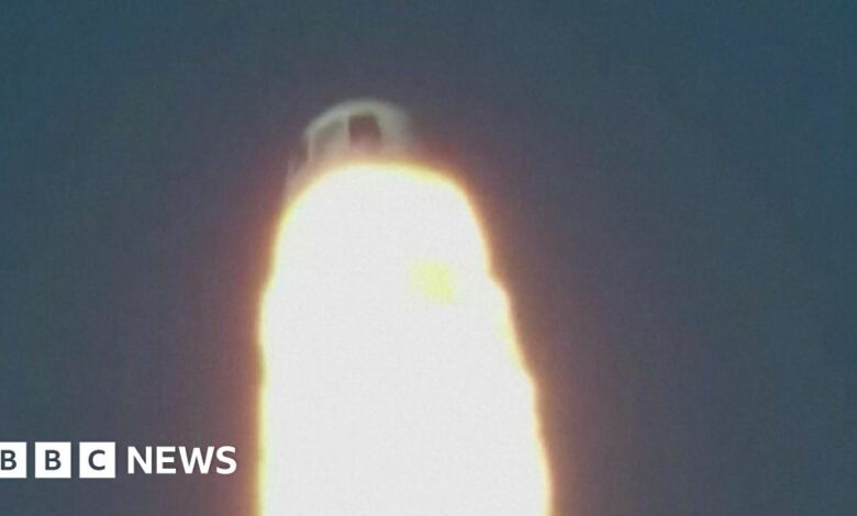 Blue Origin rocket malfunctions on trip to space