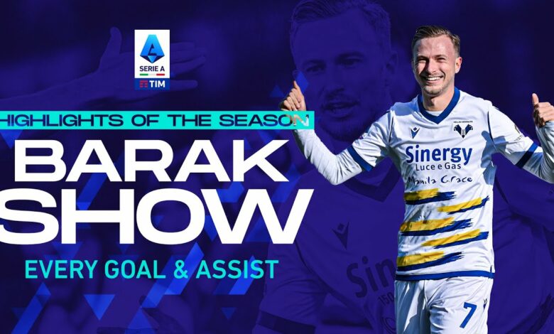 Barak Show | Every Goal & Assist | Highlights of the season | Serie A 2021/22