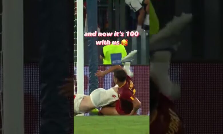 Dybala: 100 goals in #SerieATIM #Shorts #RomaMonza