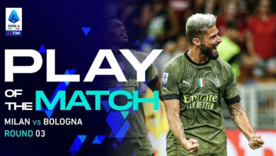 Giroud’s acrobatic volley | Play Of The Match | Milan-Bologna | Serie A 2022/23
