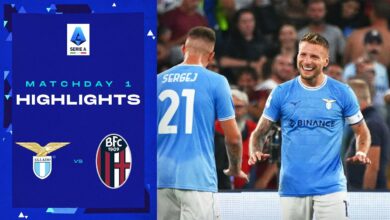 Lazio 2-1 Bologna | Goals and Highlights: Round 1 | Serie A 2022/23