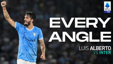 Luis Alberto’s worldie stuns Inter | Every Angle | Lazio-Inter | Serie A 2022/23