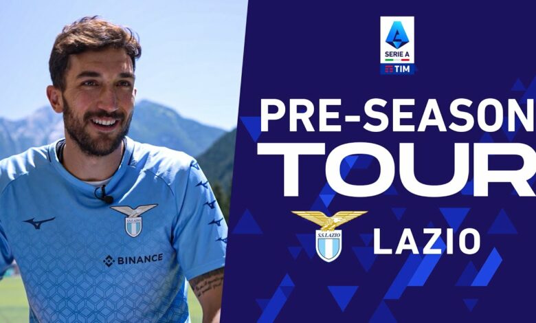 Pre-Season Tour | Discovering Lazio with Danilo Cataldi | Serie A 2022/23