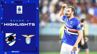 Sampdoria-Lazio 1-1 | Gabbiadini rescues a point at the death: Goals & Highlights | Serie A 2022/23